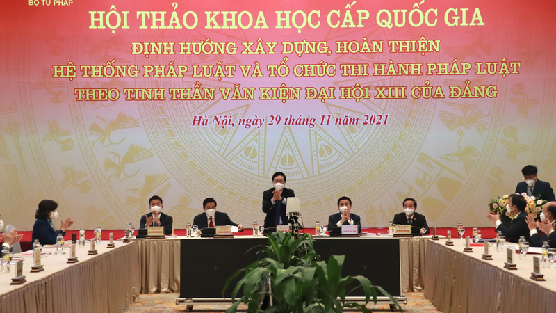 Bình chọn các sự kiện nổi bật năm 2021 của Ngành Tư pháp