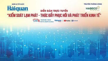 Diễn đàn trực tuyến: "Kiểm soát lạm phát- Thúc đẩy phục hồi và phát triển kinh tế”