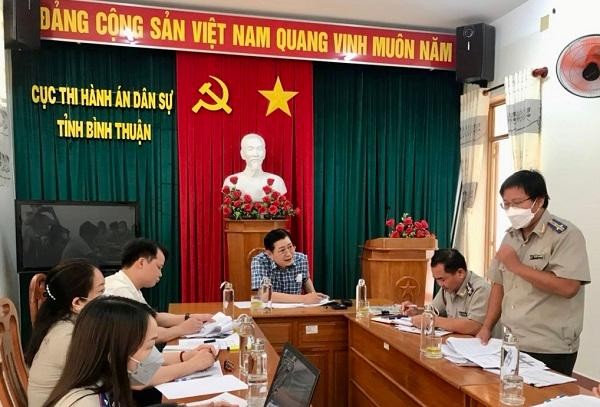 Bình Thuận: Tập trung mọi nguồn lực, phấn đấu hoàn thành chỉ tiêu thi hành án