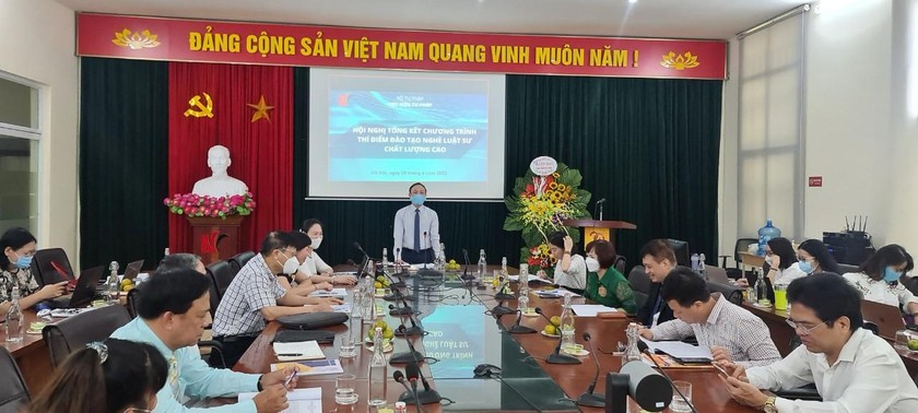 Học viện Tư pháp tổng kết chương trình thí điểm đào tạo nghề luật sư chất lượng cao