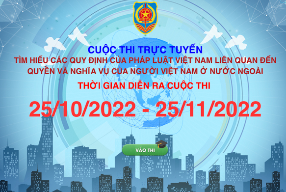 Gần 2.000 lượt thi tìm hiểu quyền và nghĩa vụ của người Việt Nam ở nước ngoài