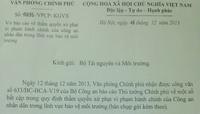 Nhiều Nghị định xử phạt… “có vấn đề”