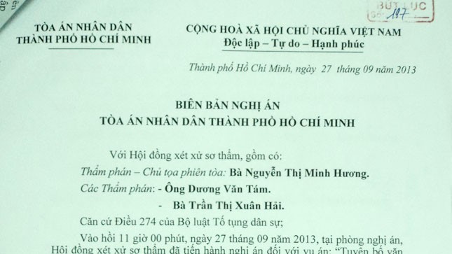 Sai luật Tố tụng, Toà chỉ "rút kinh nghiệm"?