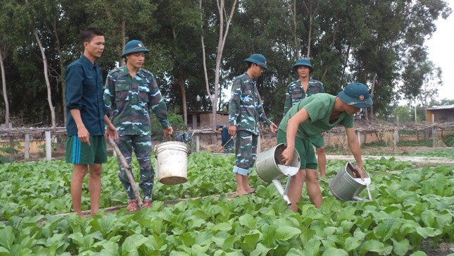 Lính đảo vào Xuân