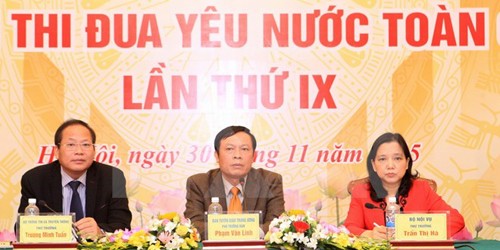 Quang cảnh buổi họp báo. Ảnh: TTXVN