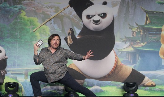 Jack Black lồng tiếng cho gấu Po