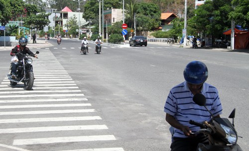 Khu vực nạn nhân bị cướp. Ảnh: Xuân Ngọc