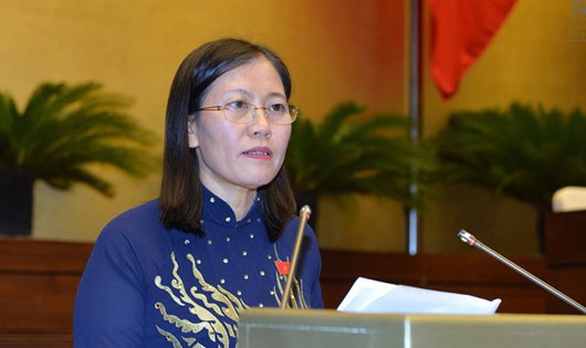 Bà Lê Thị Nga- Chủ nhiệm UBTP QH