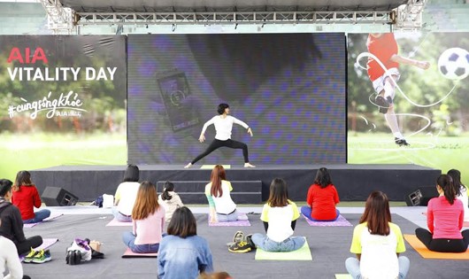 500 người tham dự “AIA Vitality Day - Cùng sống khoẻ”