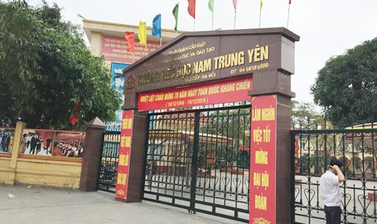 Vụ trường tiểu học Nam Trung yên - chuyển hồ sơ lên phòng trọng án