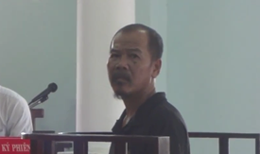 Bị cáo Nguyễn Văn Kiều tại phiên tòa