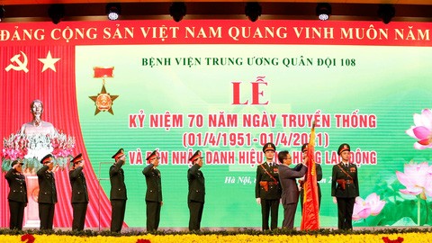 Hình mẫu của Bệnh viện 108 sẽ lan tỏa  trong toàn quân và cả hệ thống y tế  