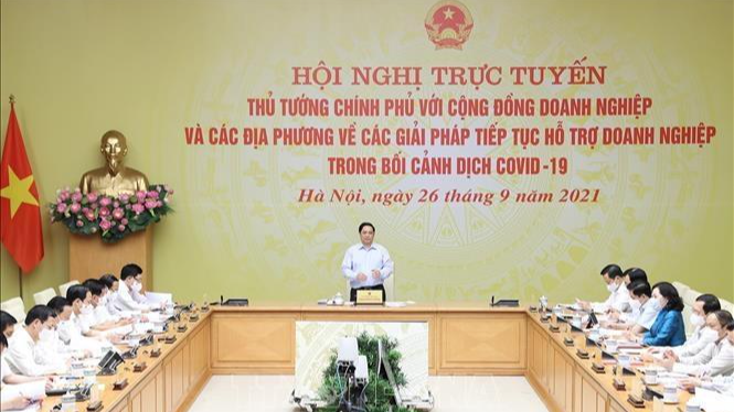 Thủ tướng Chính phủ đã rất quyết liệt, nhanh chóng ban hành các chính sách, giải pháp tháo gỡ khó khăn và hỗ trợ cho doanh nghiệp, người lao động, người dân. 