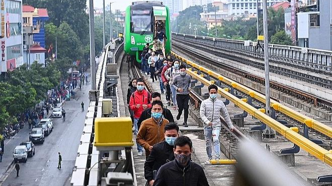 Tàu điện Cát Linh - Hà Đông “diễn tập phản ứng với sự cố” 