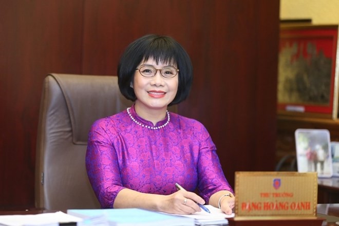 Thứ trưởng Đặng Hoàng Oanh. 