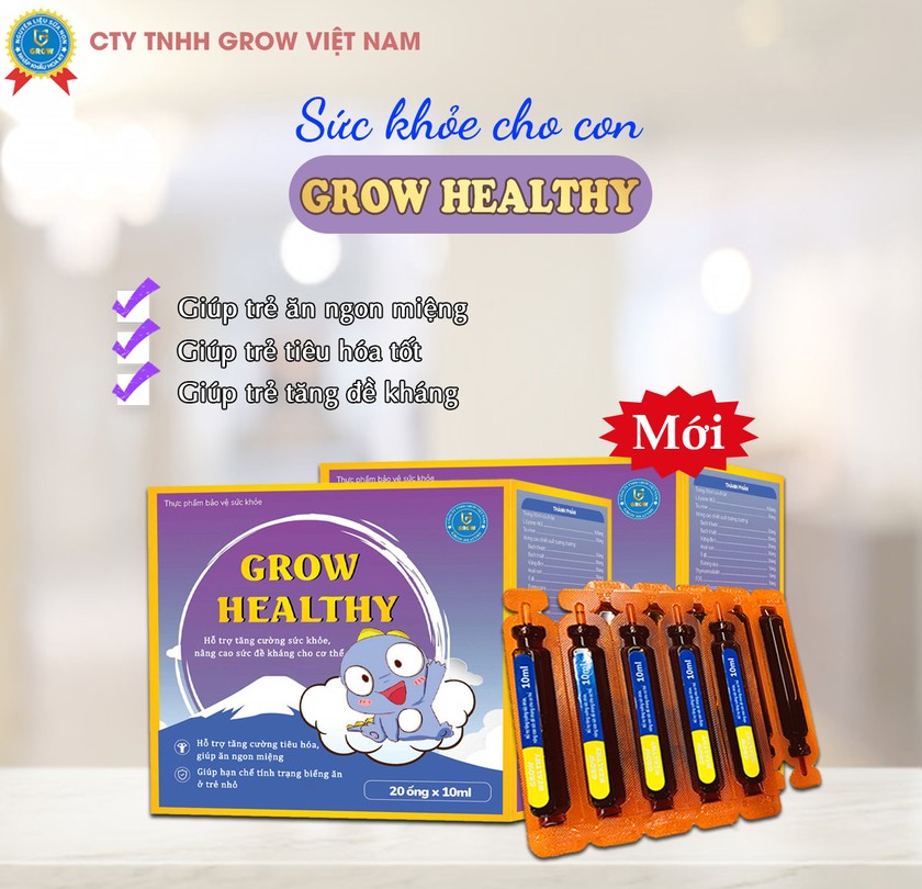 Grow Healthy – Mẹ Việt chia sẻ các chọn thực phẩm bảo vệ sức khỏe cho trẻ biếng ăn