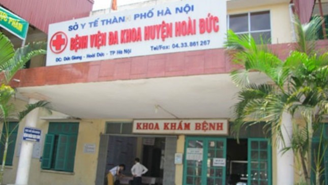 Bệnh viện Đa khoa Hoài Đức- nơi xảy ra vụ “nhân bản” xét nghiệm