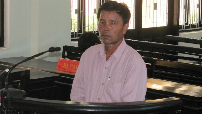 Ông Nguyễn Văn Quyền tại phiên tòa