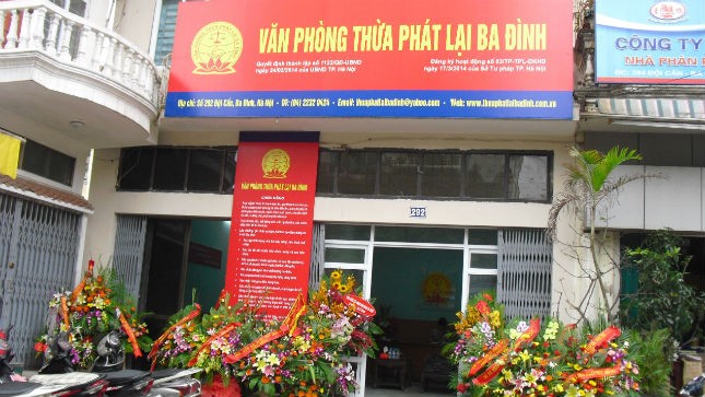 Văn phòng Thừa phát lại Ba Đình