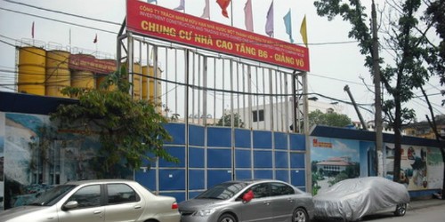 Dự án cải tạo nhà B6 Giảng Võ sau nhiều năm vẫn “án binh bất động”