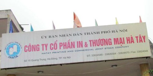 Cty Cổ phần in và thương mại Hà Tây chào mua công khai cổ phần Cty cổ phần ô tô khách Hà Tây