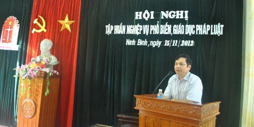 Người có duyên với công tác Tư pháp