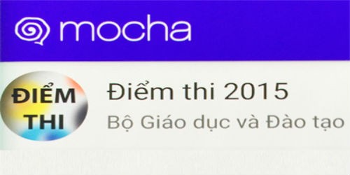 Mocha: Xem điểm THPT Quốc gia và tư vấn chọn trường qua tính cách