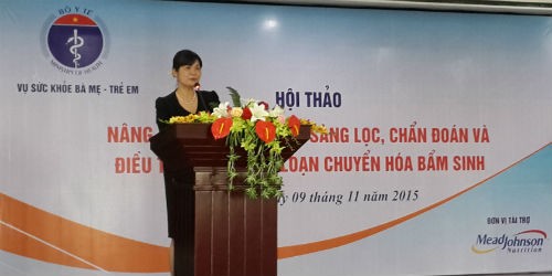 Hội thảo khoa học “Nâng cao nhận thức về sàng lọc, chẩn đoán và điều trị một số rối loạn chuyển hóa bẩm sinh” tại Đà Nẵng