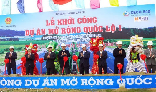 Năm 2015, Ceco 545 đã hoàn thành Dự án BOT QL1 đoạn qua Quảng Nam vượt tiến độ 7 tháng