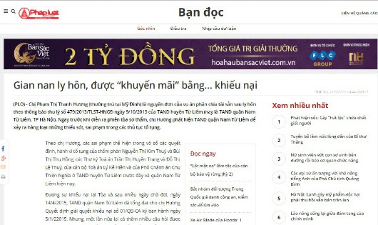 Quận Nam Từ Liêm (Hà Nội): Nguyên đơn “kiệt sức” bởi…Tòa “hành”!