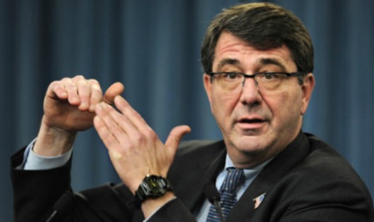 Bộ trưởng Quốc phòng Mỹ Ashton Carter.