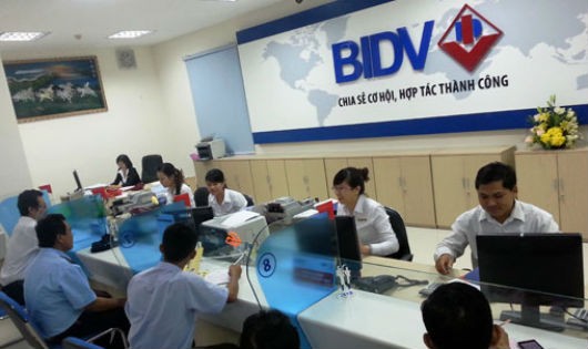 BIDV là ngân hàng mới lọt vao Top 10 của Bảng xếp hạng V.1000