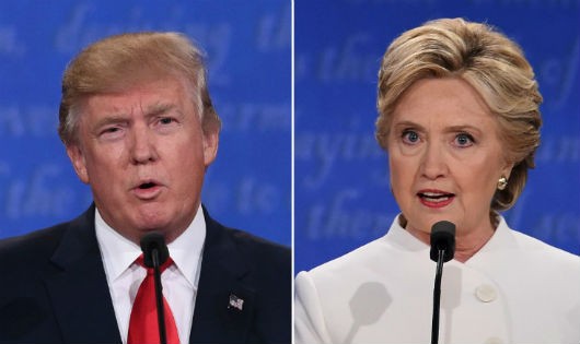 Ông Trump và bà Clinton