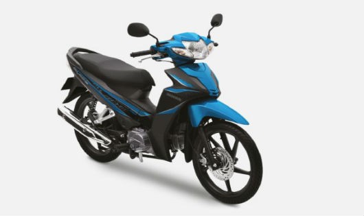 Honda Blade 110 màu xanh đen mới có giá bán 21,1 triệu đồng.