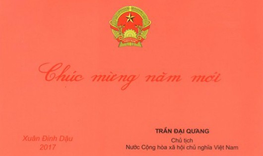 Chủ tịch nước Trần Đại Quang chúc Tết đồng bào, chiến sĩ cả nước