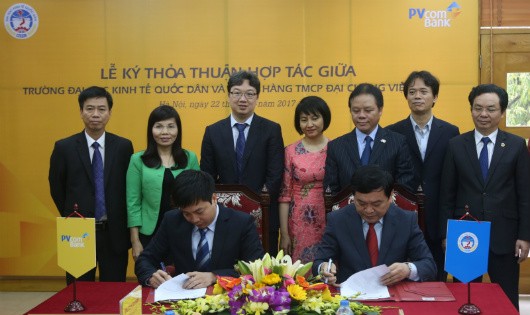 PVcomBank bắt tay hợp tác với Đại học Kinh tế Quốc dân