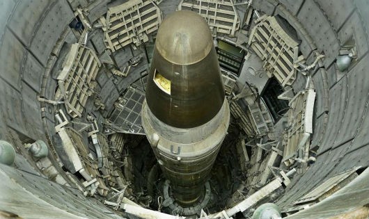 Một tên lửa mang đầu đạn hạt nhân của Mỹ