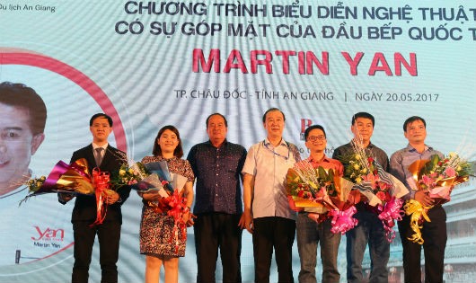 Show diễn đặc biệt Vua Đầu bếp Martin Yan cùng  Ranee tại An Giang