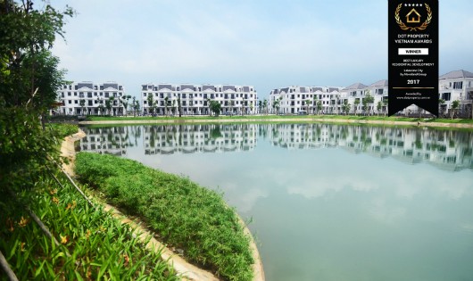 Dự án lakeview với hồ cảnh quan 3,6ha