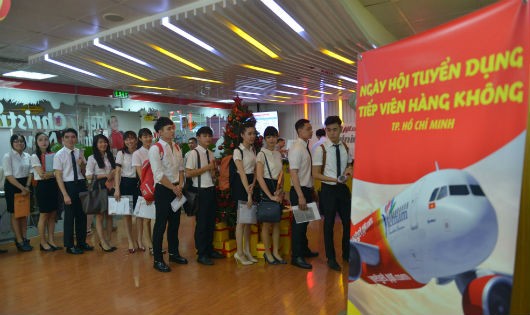 VIETJET tuyển dụng tiếp viên