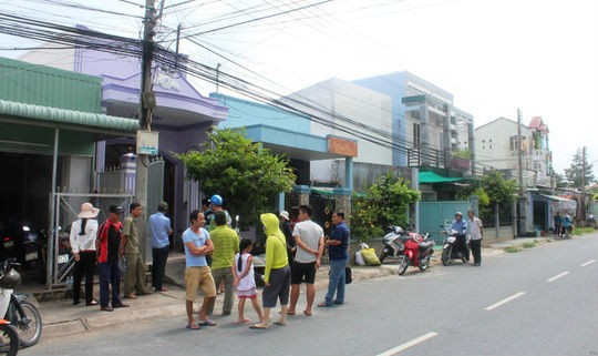 Ngôi nhà nơi xảy ra vụ trộm. Ảnh M.Sơn/NLĐ