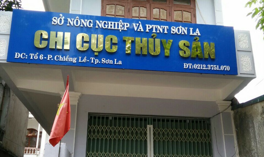 Chi cục Thủy sản Sơn La- nơi để xảy ra hàng loạt sai phạm trong quá trình thực hiện Dự án