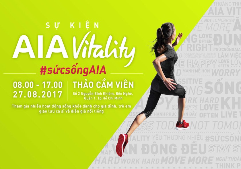 "AIA Vitality day" - Sân chơi vui khỏe cùng gia đình