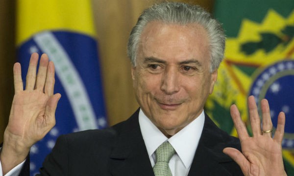 Ông Temer đang phải đối mặt với những tội danh nghiêm trọng