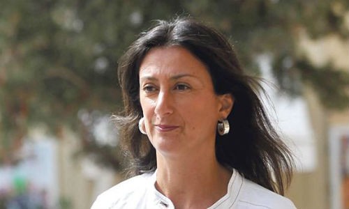 Nhà báo Daphne Caruana Galizia. Ảnh timesofmalta