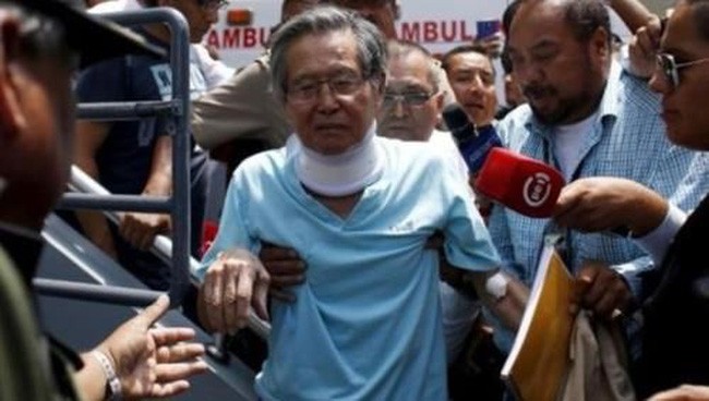 Cựu lãnh đạo Peru Alberto Fujimori