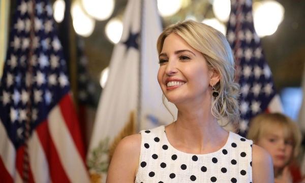 Bà Ivanka Trump - con gái Tổng thống Mỹ Donald Trump. Ảnh AFP/Zing