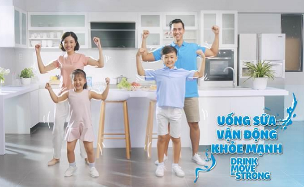 Lan toản thông điệp “uống sữa, vận động, khỏe mạnh” qua điệu nhảy Flashmob”