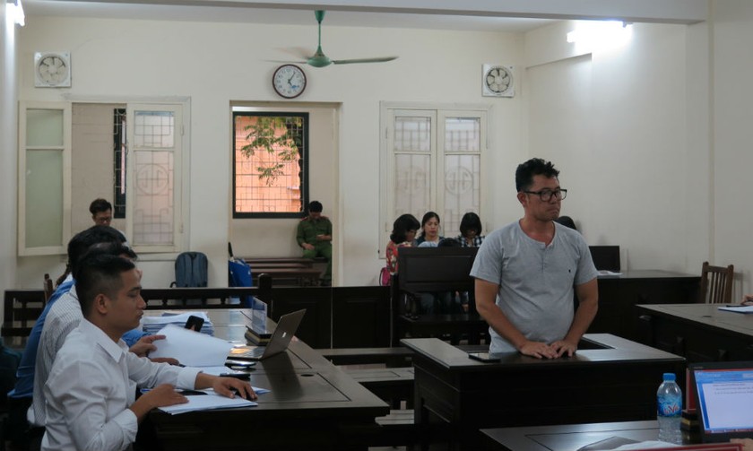Bị cáo Minh Anh tại tòa