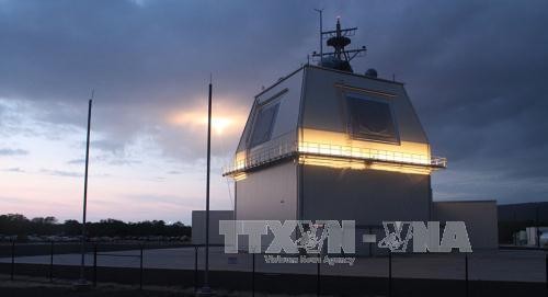 Hệ thống phòng thủ tên lửa mặt đất Aegis Ashore. Ảnh: Sputnik/TTXVN